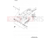 SUZUKI RM250 Y (2000) (E02) 33D - REAR SWINGING ARM (MODEL Y)