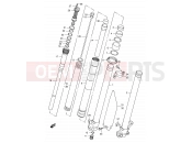 SUZUKI RM250 Y (2000) (E02) 28D - FRONT DAMPER (MODEL Y)