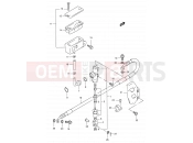 SUZUKI RM250 Y (2000) (E02) 38 - REAR MASTER CYLINDER