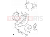 SUZUKI RM250 T (1996) (E03,E28,E33) 4 - CRANKCASE COVER- WATER PUMP
