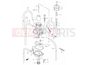 SUZUKI RM250 V (1997) (E03,E28,E33) 6A - CARBURETOR (MODEL V)