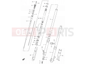 SUZUKI RM250 V (1997) (E03,E28,E33) 28A - FRONT DAMPER (MODEL V)