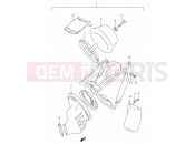SUZUKI RM250 W (1998) (E03,E28,E33) 7 - AIR CLEANER