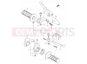 SUZUKI RM250 W (1998) (E03,E28,E33) 24 - HANDLE LEVER