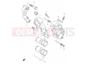 SUZUKI RM250 W (1998) (E03,E28,E33) 31 - FRONT CALIPER