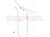 SUZUKI RM250 X (1999) (E03,E28,E33) 23 - HANDLEBAR