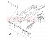 SUZUKI RM250 X (1999) (E03,E28,E33) 33C - REAR SWINGING ARM (MODEL X)