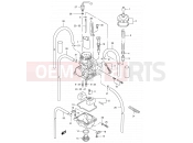 SUZUKI RM250 Y (2000) (E03,E28,E33) 6B - CARBURETOR (MODEL W/X/Y)