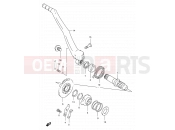 SUZUKI RM250 Y (2000) (E03,E28,E33) 13 - KICK STARTER
