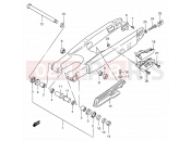 SUZUKI RM250 Y (2000) (E03,E28,E33) 33D - REAR SWINGING ARM (MODEL Y)