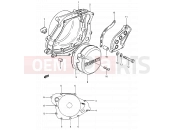 SUZUKI RM465 X (1999) 3 - CRANKCASE COVER