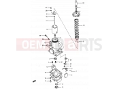 SUZUKI RM465 X (1999) 5 - CARBURETOR (MODEL X)