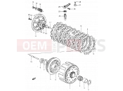SUZUKI RM465 X (1999) 9 - CLUTCH