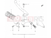 SUZUKI RM465 X (1999) 33 - LEFT HANDLE GRIP (MODEL Z)
