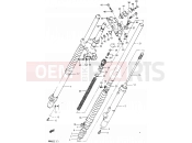 SUZUKI RM465 X (1999) 27 - FRONT FORK (MODEL Z)