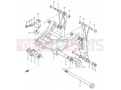 SUZUKI RM465 X (1999) 37 - CUSHION LEVER