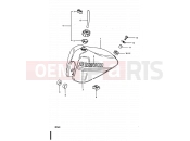 SUZUKI RM50 X (1999) 23 - FUEL TANK (RM50X)