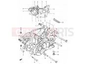 SUZUKI RM500 D (1983) 2 - CRANKCASE