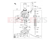 SUZUKI RM60 K3 (2003) (E24) 12 - CARBURETOR