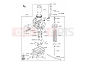 SUZUKI RM60 K3 (2003) (E28) 12 - CARBURETOR