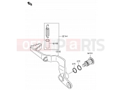 SUZUKI RM65 K3 (2003) (E21) 26 - BRAKE PEDAL