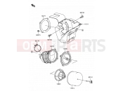 SUZUKI RM65 K5 (2005) (E03) 2 - AIR CLEANER