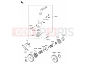 SUZUKI RM65 K5 (2005) (E03) 5 - KICKSTARTER MECHANISM