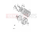 SUZUKI RM80H F (1985) 10 - CLUTCH