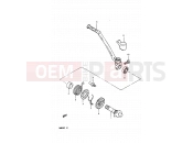 SUZUKI RM80X Z (1982) 11 - KICK STARTER