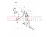 SUZUKI RM80X G (1986) 34 - REAR SHOCK ABSORBER (MODEL G)