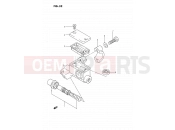 SUZUKI RM80X H (1987) 32 - FRONT MASTER CYLINDER (MODEL G/H/J)