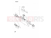 SUZUKI RM80X J (1988) 4A - CRANKSHAFT (MODEL J)
