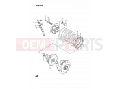 SUZUKI RM80X J (1988) 10 - CLUTCH (MODEL G/H/J)
