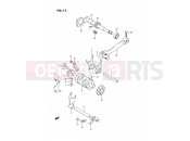 SUZUKI RM80X J (1988) 12 - GEAR SHIFTING (MODEL G/H/J)