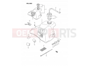 SUZUKI RM80X J (1988) 20A - FUEL TANK (MODEL J/K)