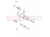 SUZUKI RM80X J (1988) 37 - CUSHION LEVER (MODEL H/J/K)