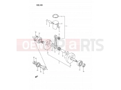 SUZUKI RM80X K (1989) 4B - CRANKSHAFT (MODEL K)