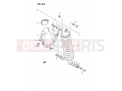 SUZUKI RM80X K (1989) 35A - REAR SHOCK ABSORBER (MODEL K)