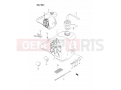 SUZUKI RM80X P (1993) 20C - FUEL TANK (MODEL N/P)