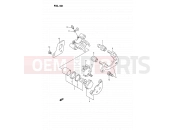 SUZUKI RM80X R (1994) 40 - REAR CALIPERS (MODEL L/M/N/P/R/S)