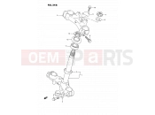 SUZUKI RM80X S (1995) 24B - STEERING STEM (MODEL L/M/N/P/R/S)