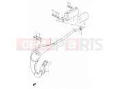 SUZUKI RM80X T (1996) 8 - MUFFLER