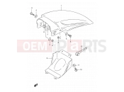 SUZUKI RM80X T (1996) 25 - REAR FENDER
