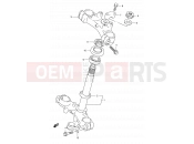 SUZUKI RM80X T (1996) 29 - STEERING STEM