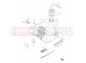 SUZUKI RM80X V (1997) 19A - FUEL TANK (MODEL V)