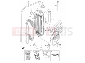 SUZUKI RM80X W (1998) 9 - RADIATOR