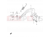 SUZUKI RM80X W (1998) 18 - REAR BRAKE