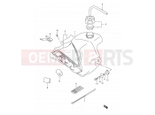 SUZUKI RM80X X (1999) 19C - FUEL TANK (MODEL X)
