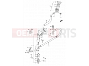 SUZUKI RM80X X (1999) 38 - REAR MASTER CYLINDER