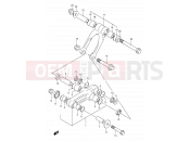 SUZUKI RM80X Y (2000) 35 - REAR CUSHION LEVER